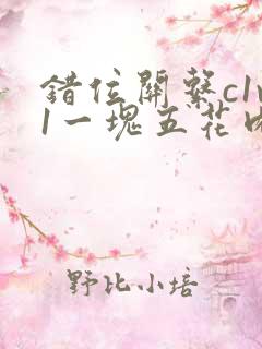 错位关系c1v1一块五花肉