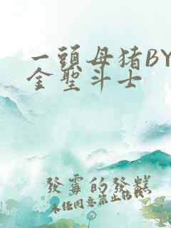 一头母猪BY黄金圣斗士