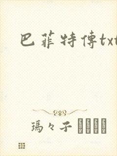 巴菲特传txt