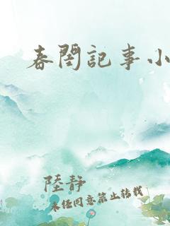 春闺记事小说
