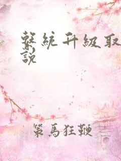 系统升级取液小说