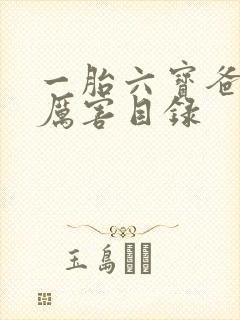 一胎六宝爸比好厉害目录