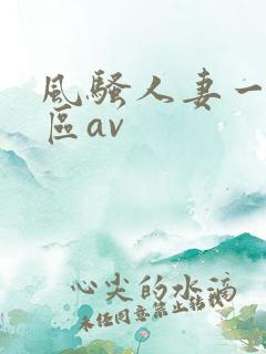风骚人妻一区二区av
