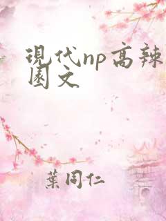 现代np高辣校园文