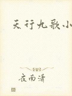 天行九歌小说