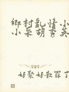 乡村乱情小雷和小采胡秀英