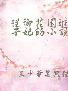 从御花园进入太子妃的小说