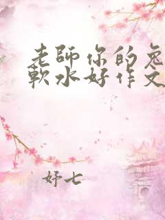 老师你的兔子好软水好作文免费阅读