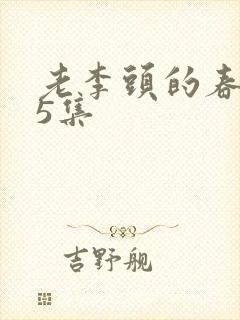 老李头的春天75集