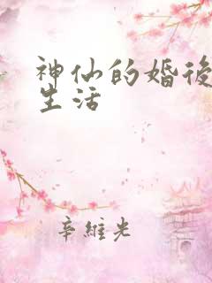 神仙的婚后都市生活