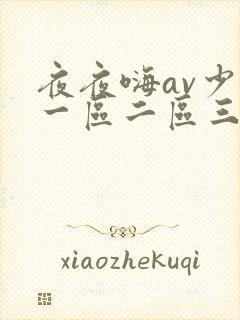 夜夜嗨av少妇一区二区三区