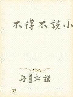 不得不说小说