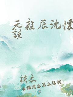 元毅辰沈怀妆小说