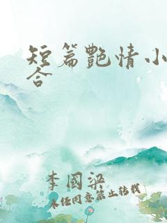 短篇艳情小说集合