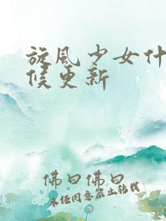 旋风少女什么时候更新
