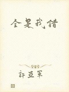 全是我错