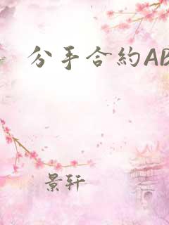 分手合约ABO