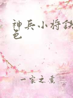 神兵小将铁心填色