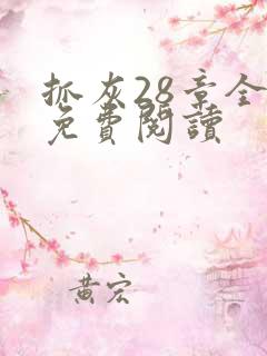 抓灰28章全部免费阅读