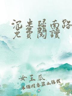 沉光归南路全文免费阅读