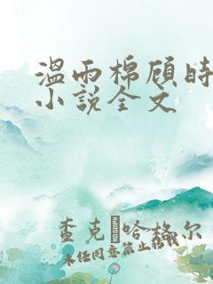 温雨棉顾时修的小说全文