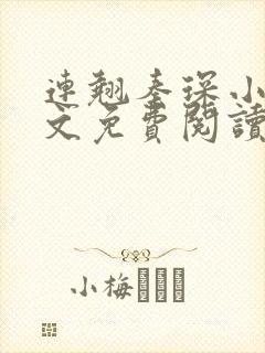 连翘秦琛小说全文免费阅读