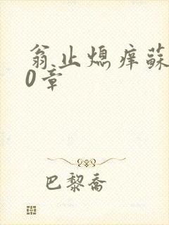 翁止熄痒苏钥10章