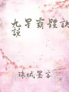 九星霸体诀 小说