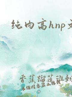纯肉高hnp文