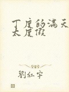 丁度的满天星太太度假