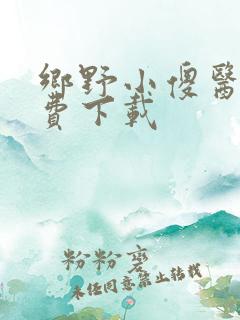 乡野小傻医 免费下载