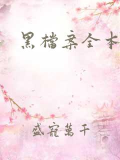 黑档案全本