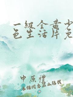 一级全黄少妇性色生活片免费