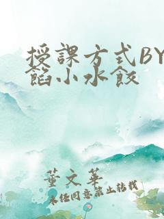 授课方式BY肉馅小水饺