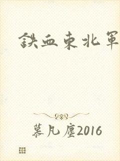 铁血东北军