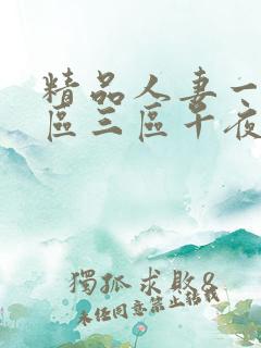 精品人妻一区二区三区午夜