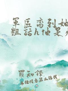 军区脔到她哭h粗话h他是疯批