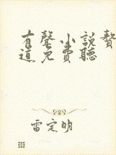 有声小说赘婿当道免费听