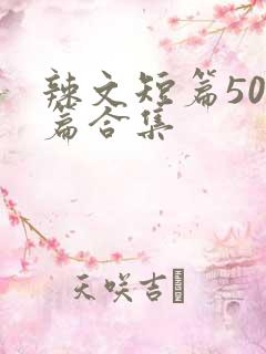 辣文短篇500篇合集