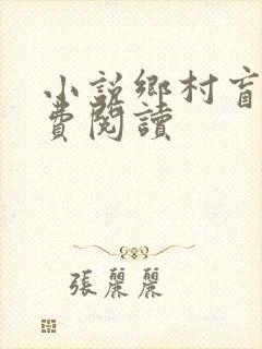 小说乡村盲医免费阅读
