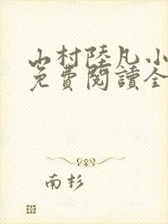山村陆凡小神医免费阅读全文