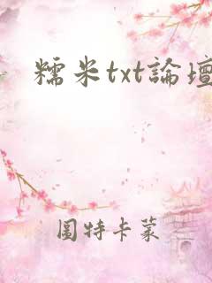 糯米txt论坛