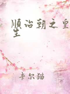 顺治朝之皇后重生