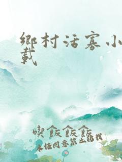 乡村活寡小说下载