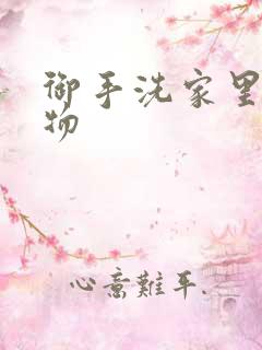 御手洗家里的事物