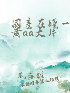 国产在线一级特黄aa大片