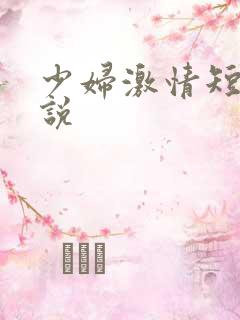 少妇激情短篇小说