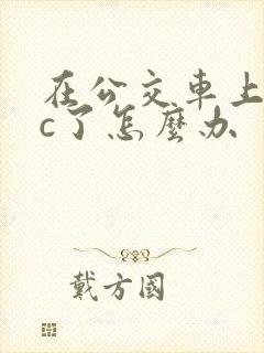 在公交车上弄高c了怎么办