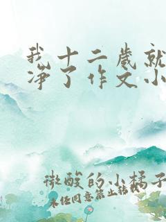 我十二岁就不干净了作文小说