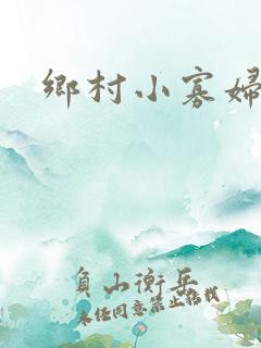 乡村小寡妇